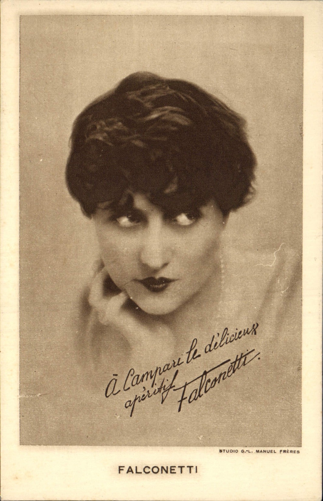 Vintage Postcard Falconnetti