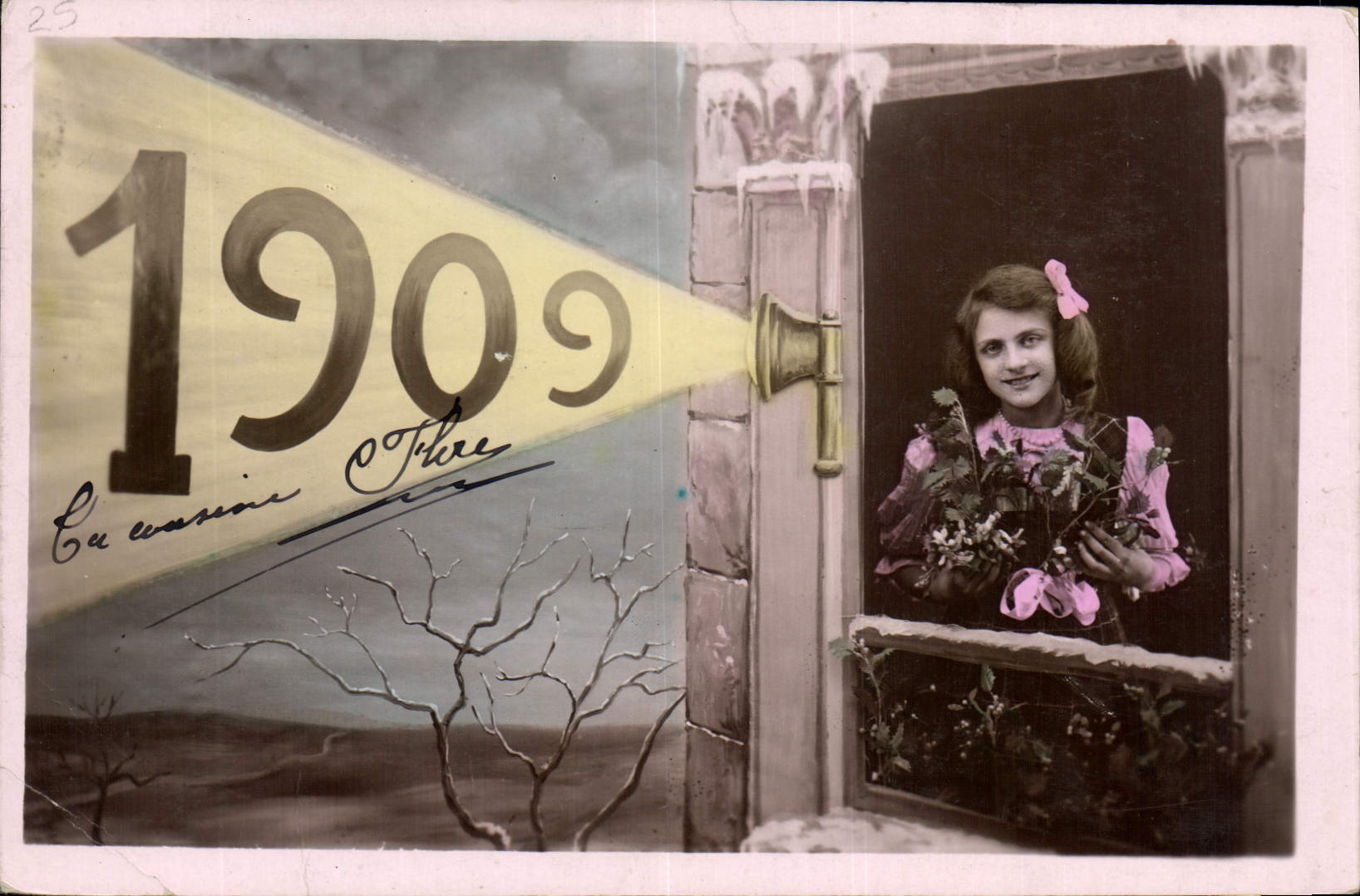 CPA Fantaisie Enfant Annee 1909