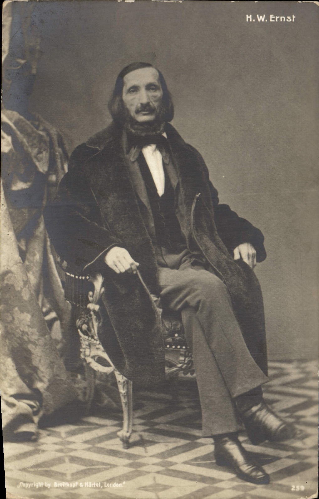 Vintage Postcard H W Ernst