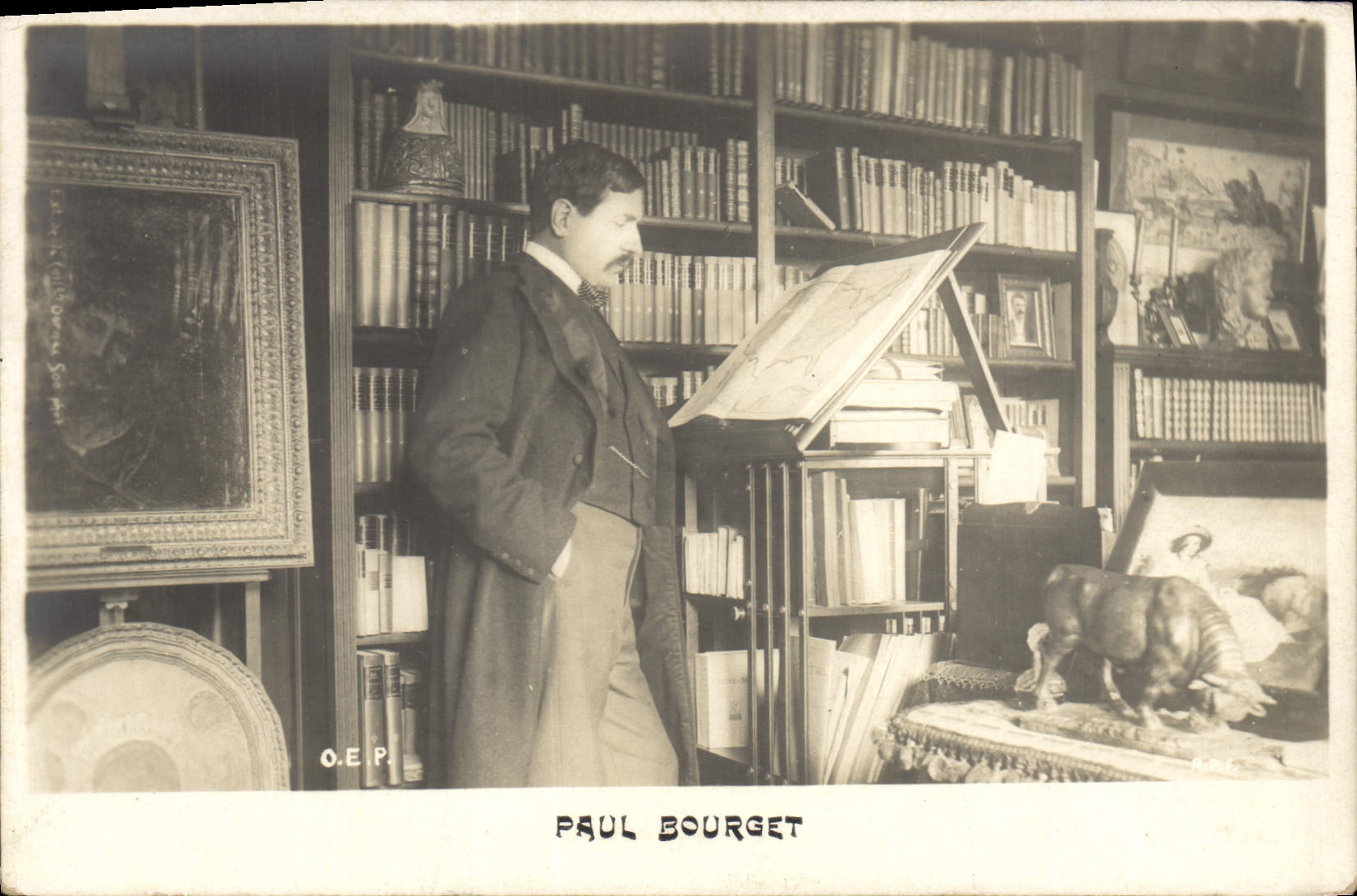 CPA Paul Bourget 