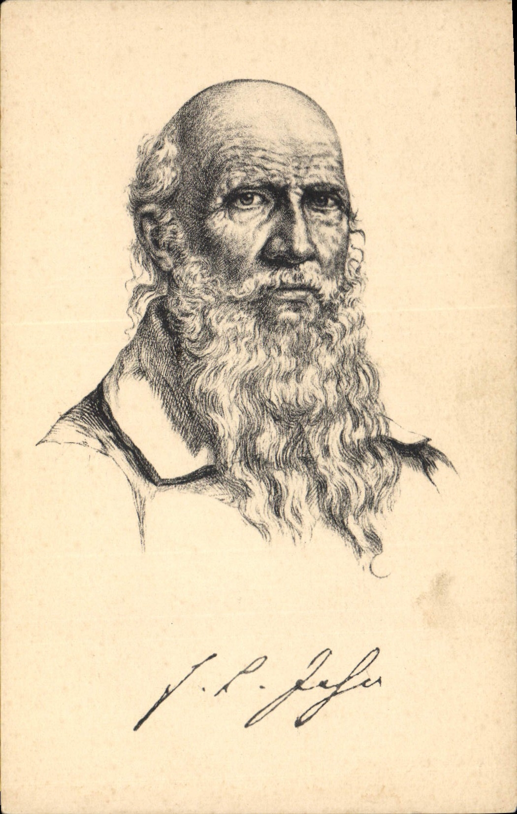 Vintage Postcard Friedr Ludwig Jahn