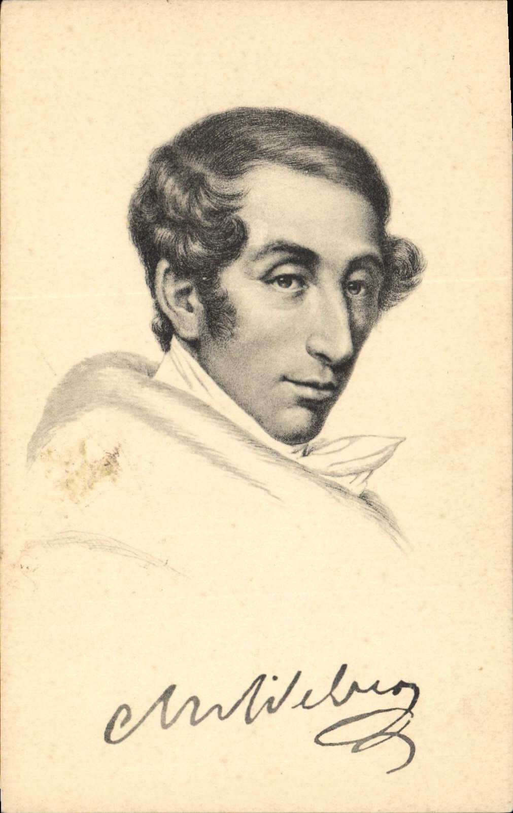 Vintage Postcard Carl Maria von Weber