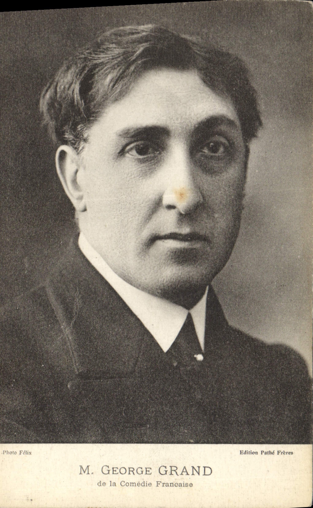 Vintage Postcard George Sand of the French Comedy