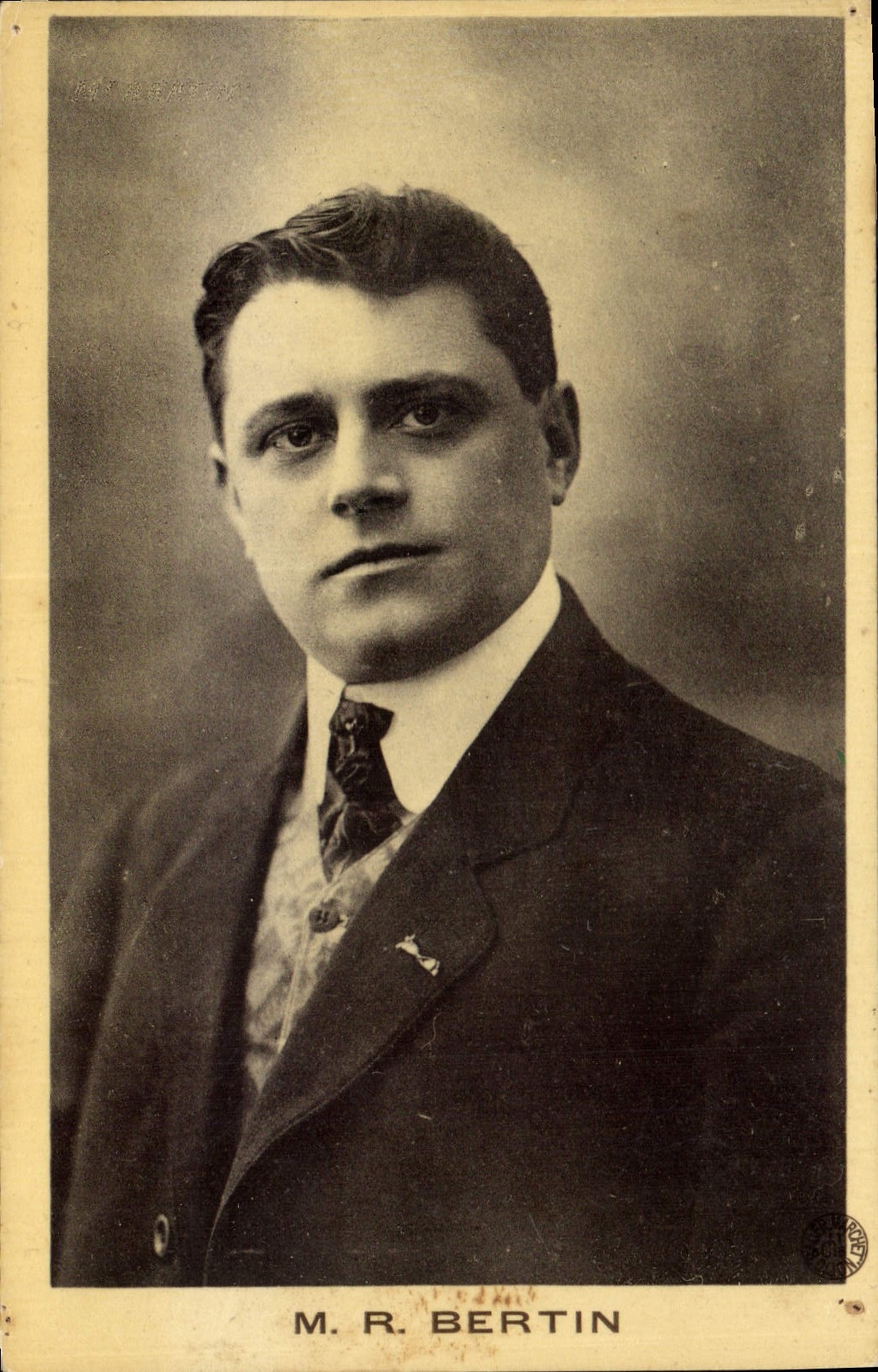 Vintage Postcard R Bertin