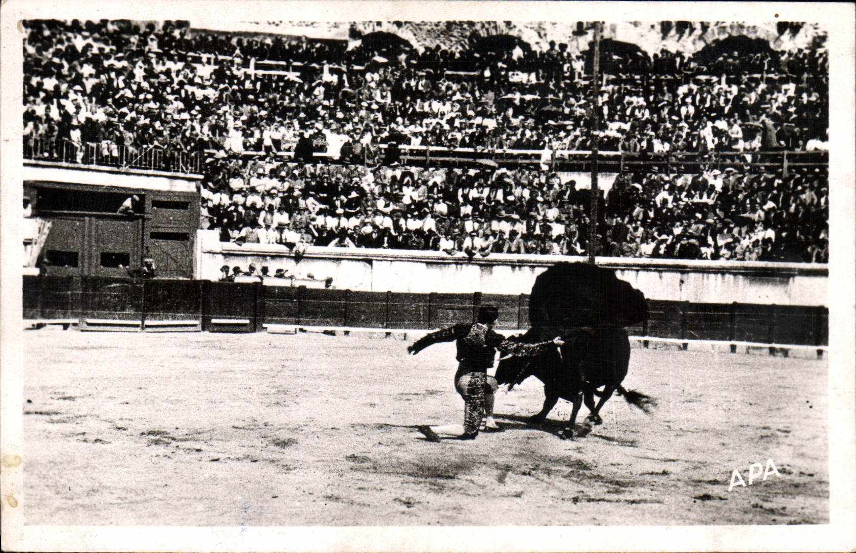 Postal Corrida Corrida de toros Paso de Cabo