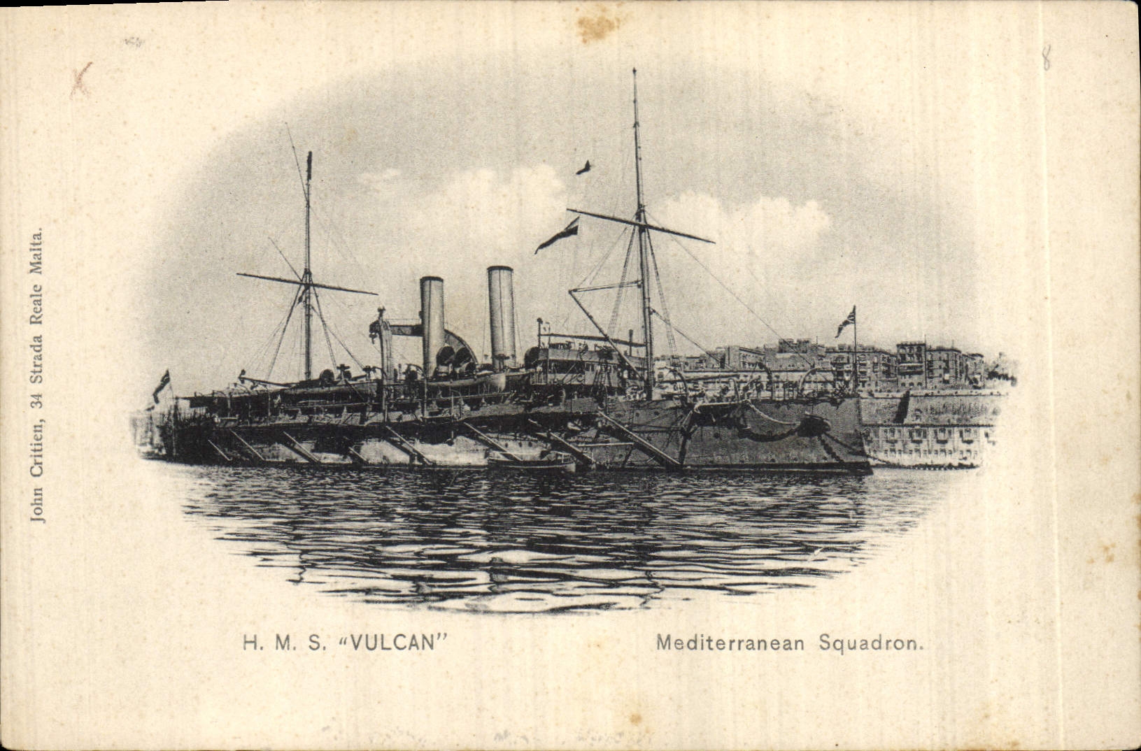 CPA Bateau de Guerre Vulcan Mediterranean Squadron 