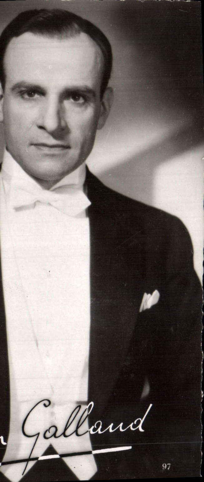 Modern Postcard Cinema Jean Gallaud