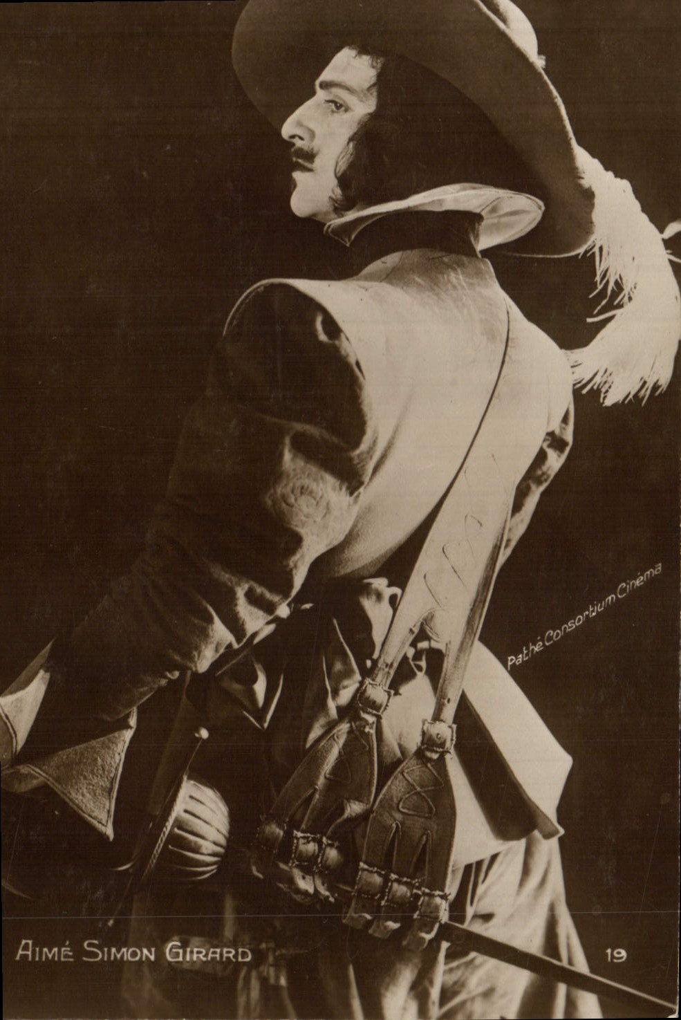 Modern Postcard Cinema Loves Simon Girard Mousquetaire