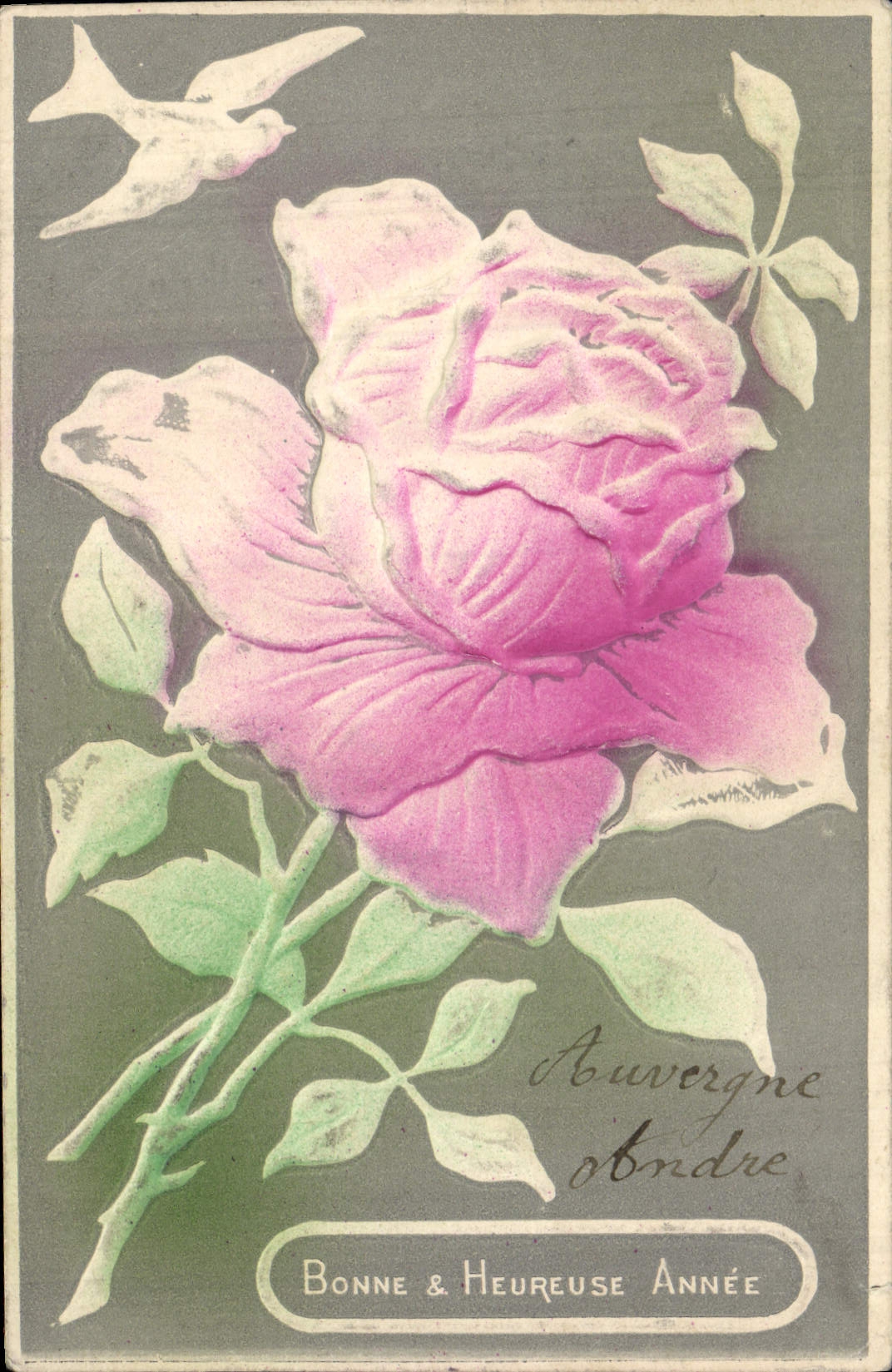 CPA Fantaisie Fleurs 