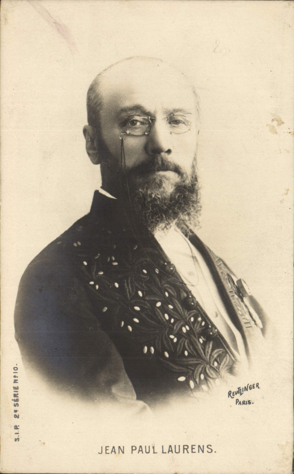 Vintage Postcard Jean Paul Laurens