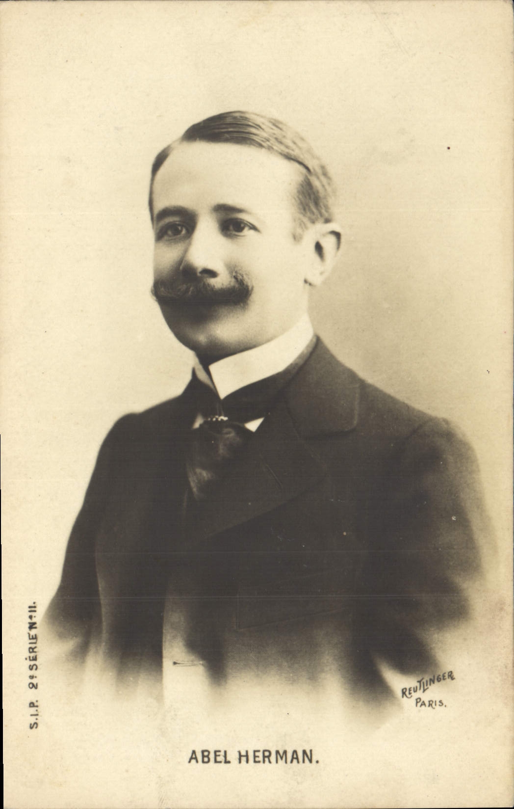 Vintage Postcard Abel Hermann