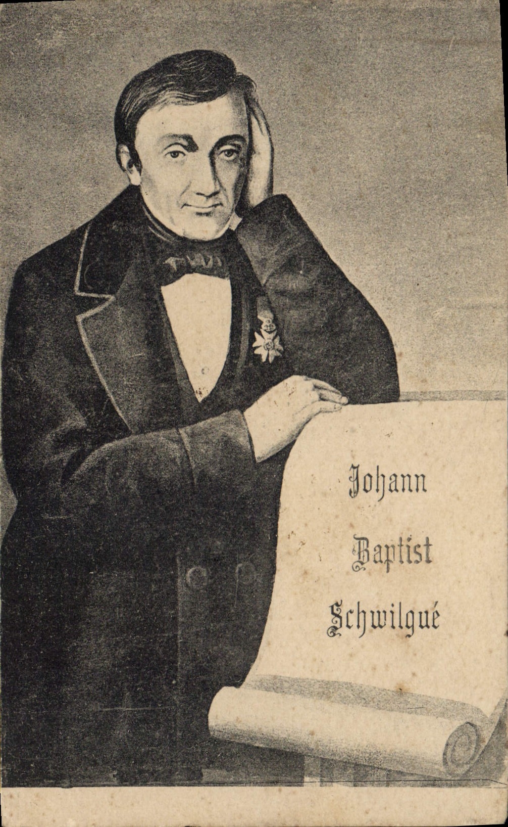 Vintage Postcard Johan Baptist Schwilgue