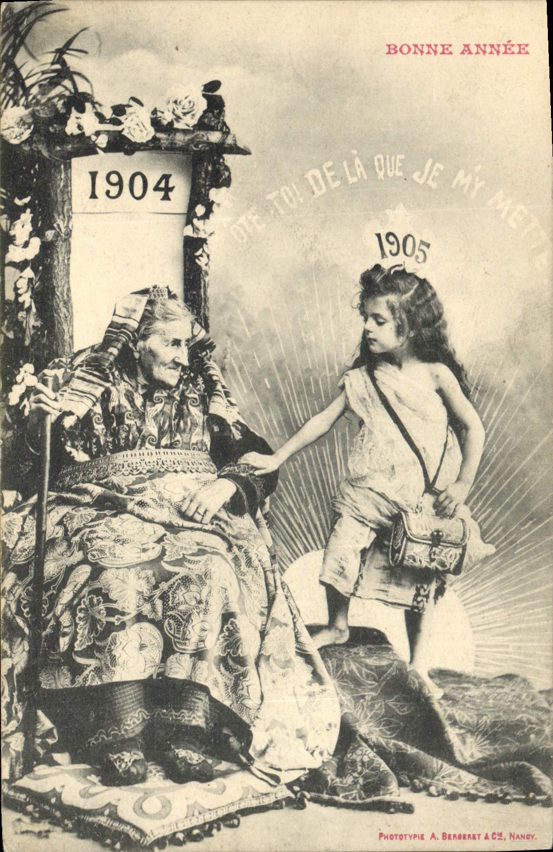 CPA Fantaisie Enfant Annee 1904