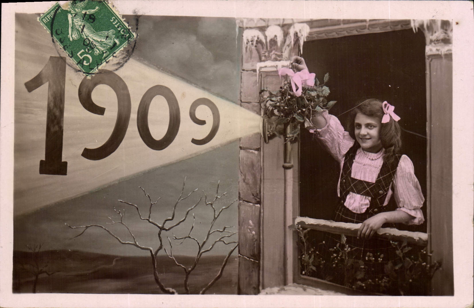 CPA Fantaisie Enfant Annee 1909 
