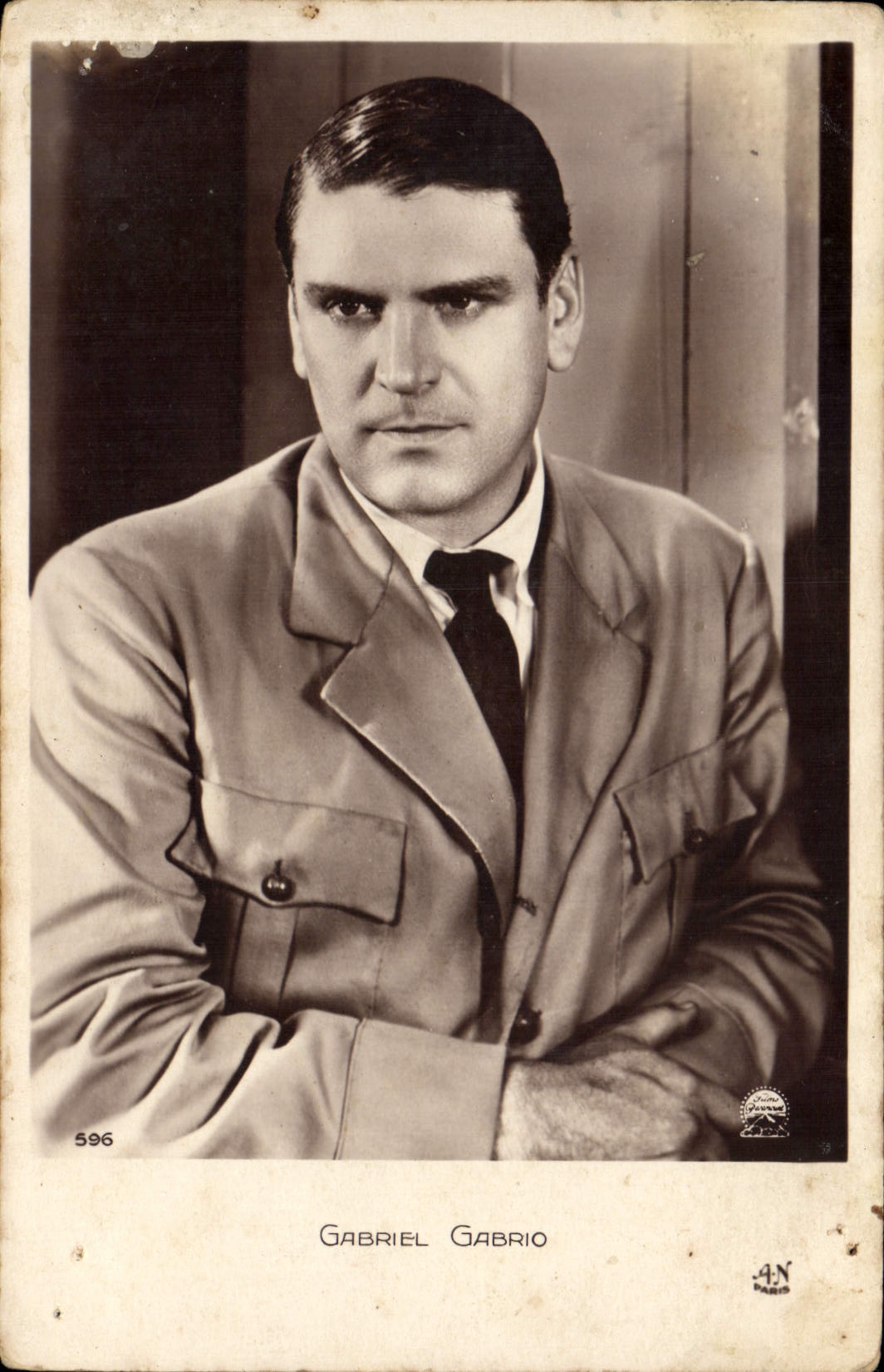 Postal Cine Gabriel Gabrio