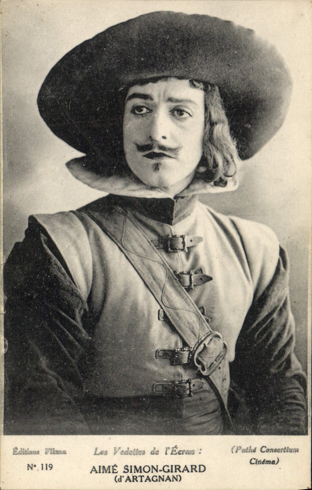 CPM Cinema Aime Simon Girard D'Artagnan Trois Mousquetaires