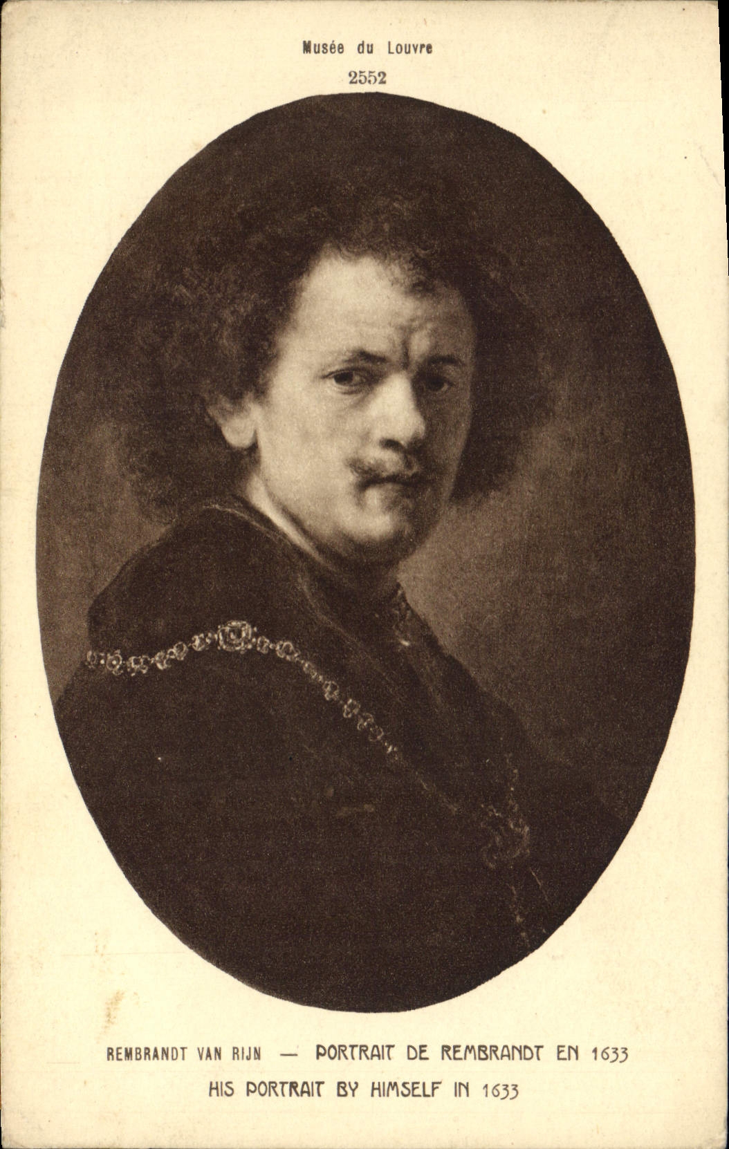Postal Rembrandt Van Rijn