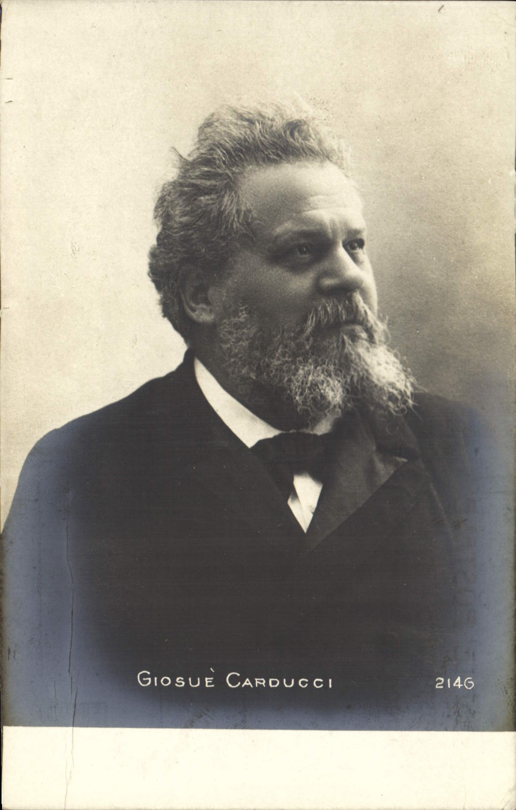 Vintage Postcard Giosue Carducci