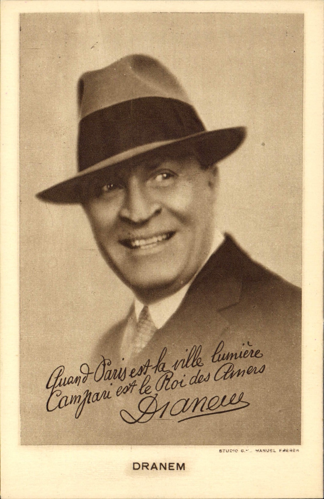 Vintage Postcard Dranem