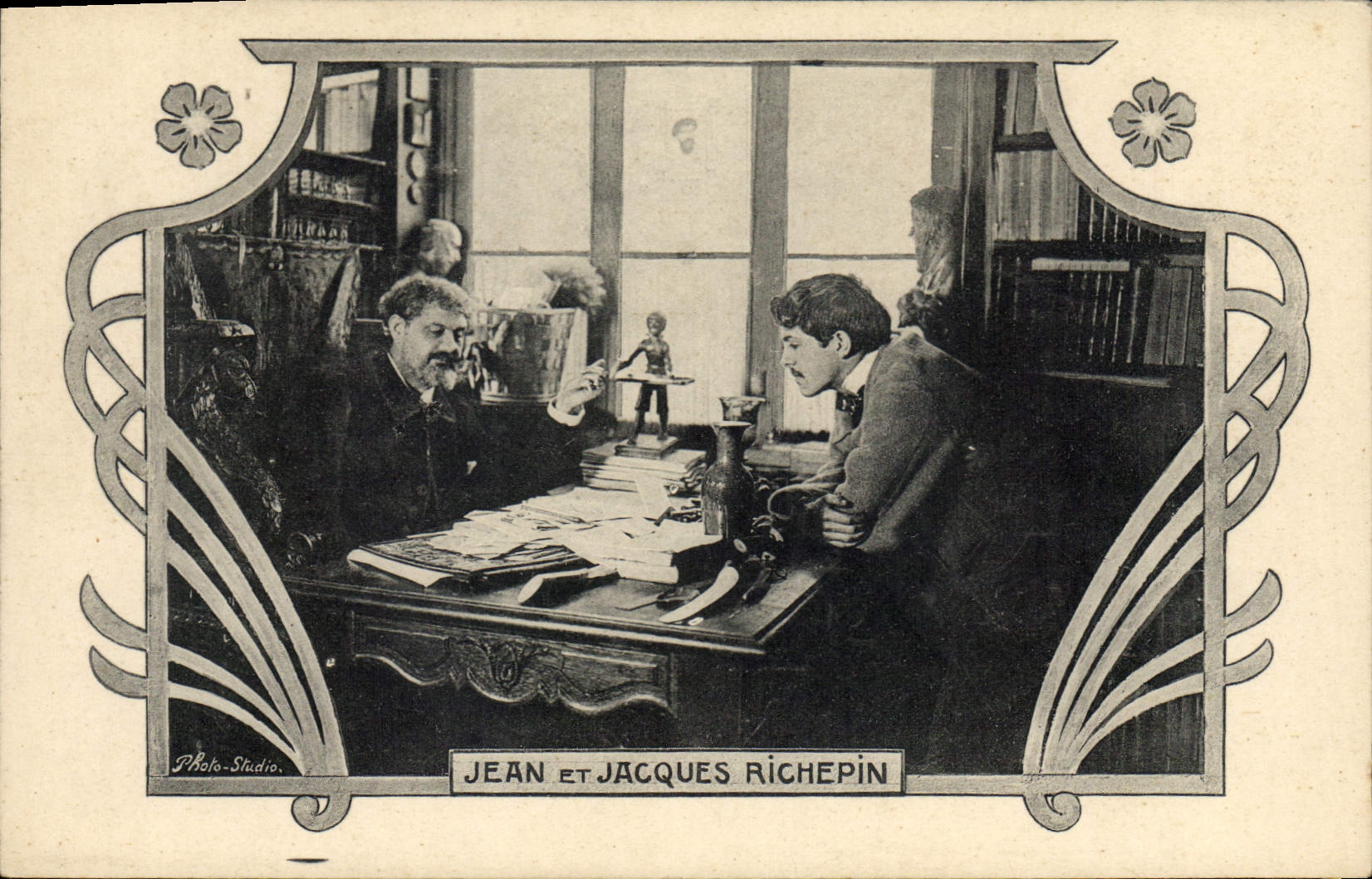 CPA Jean et Jacques Richepin 