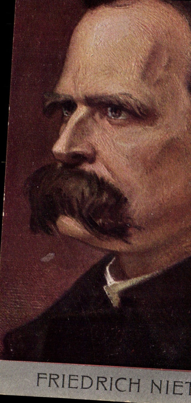 Vintage Postcard Friedrich Nietzche