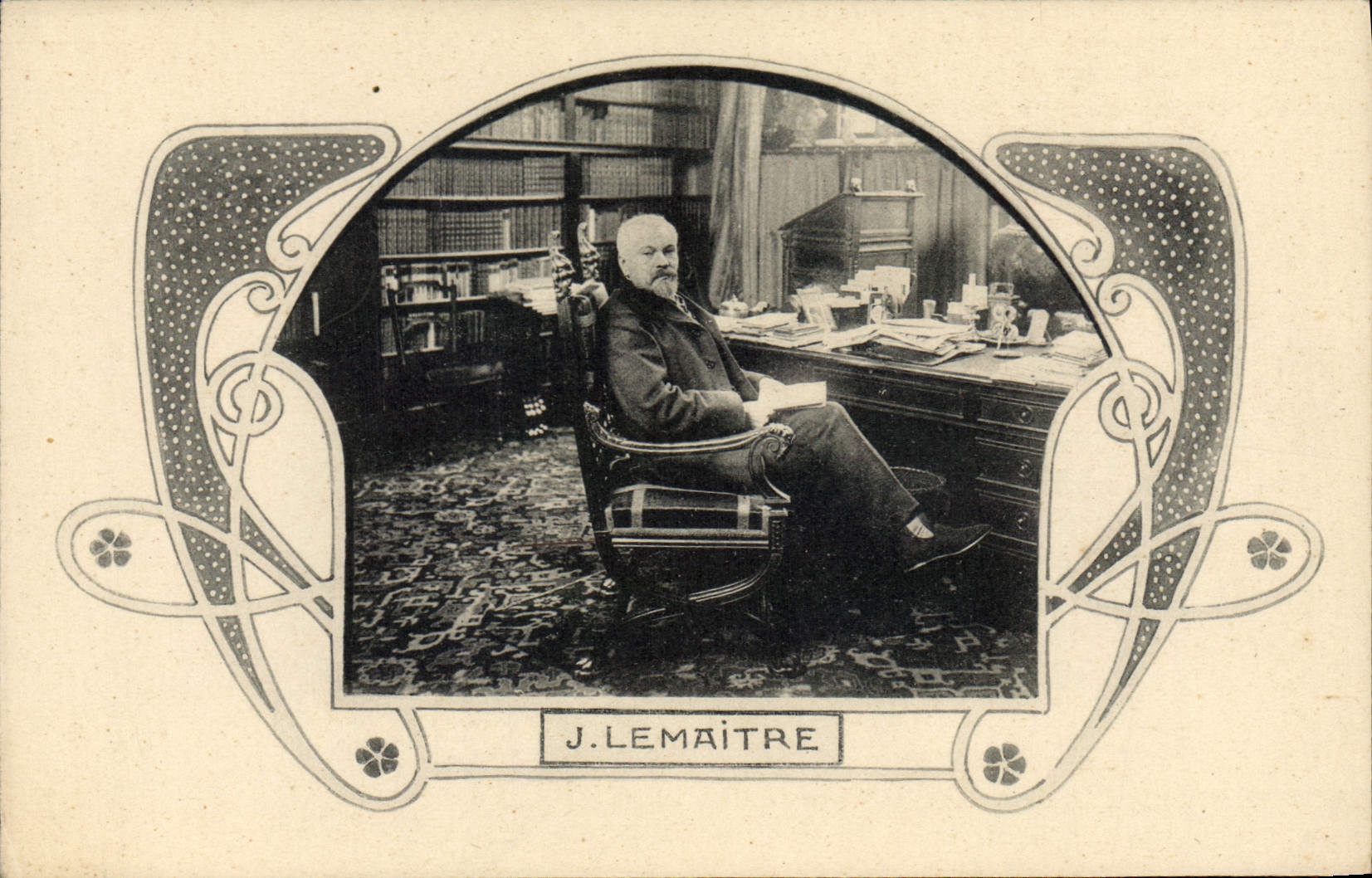 Vintage Postcard J Lemaitre Library
