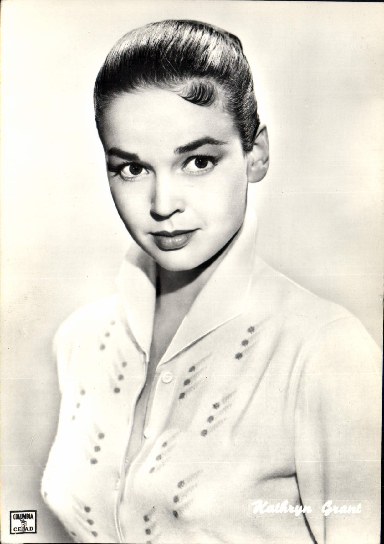 Postal Cine Kathryn Grant