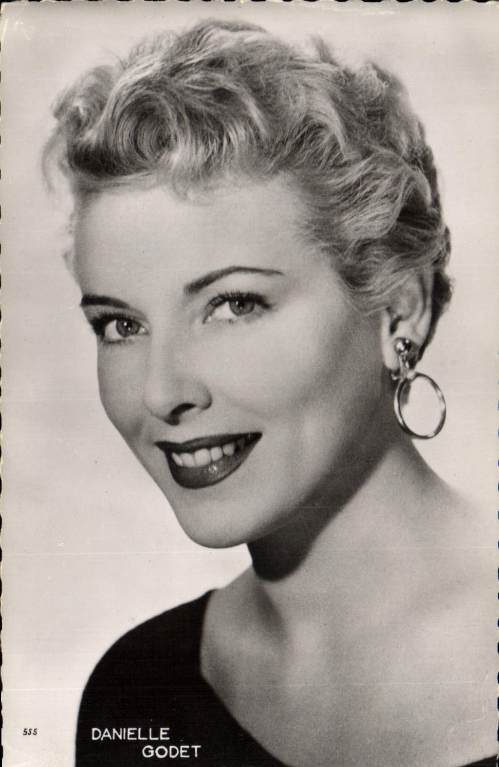 Postal Cine Danielle Godet