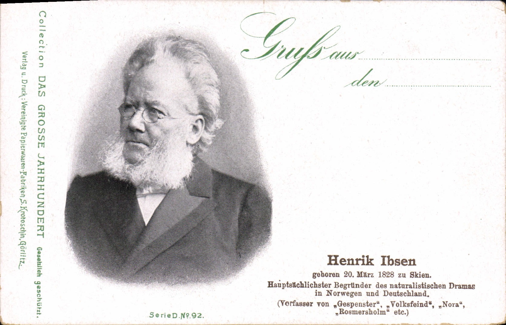 CPA Henrik Ibsen 