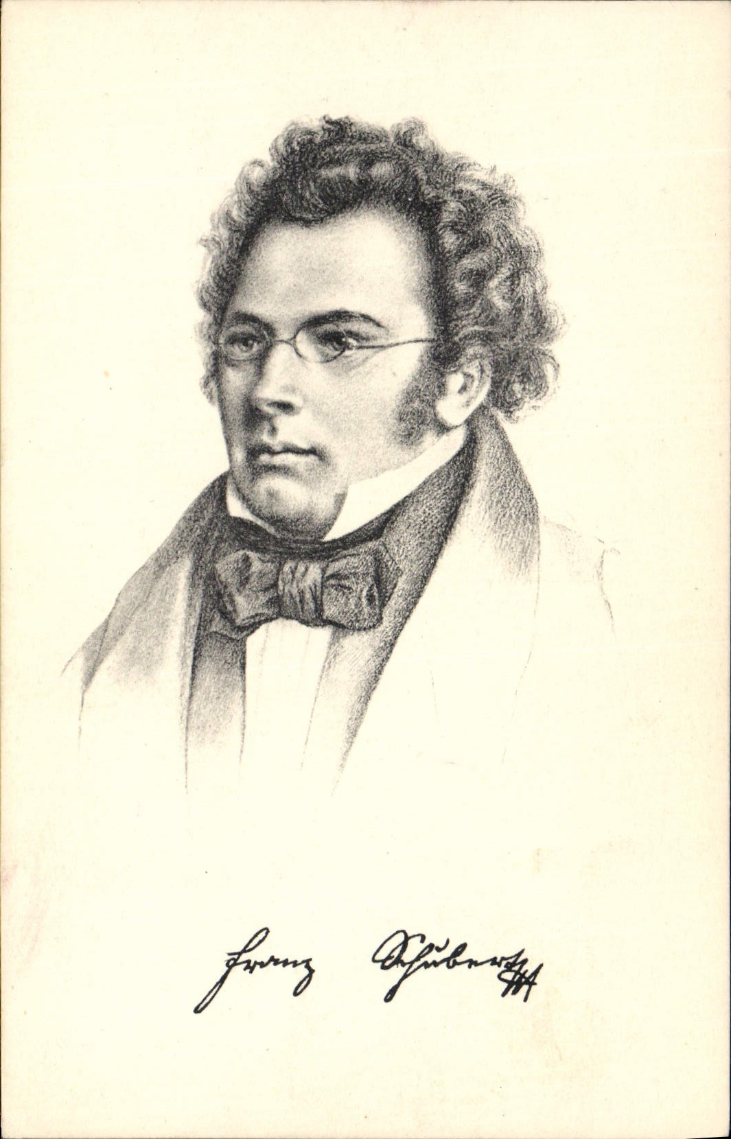 CPA Franz Schubert 