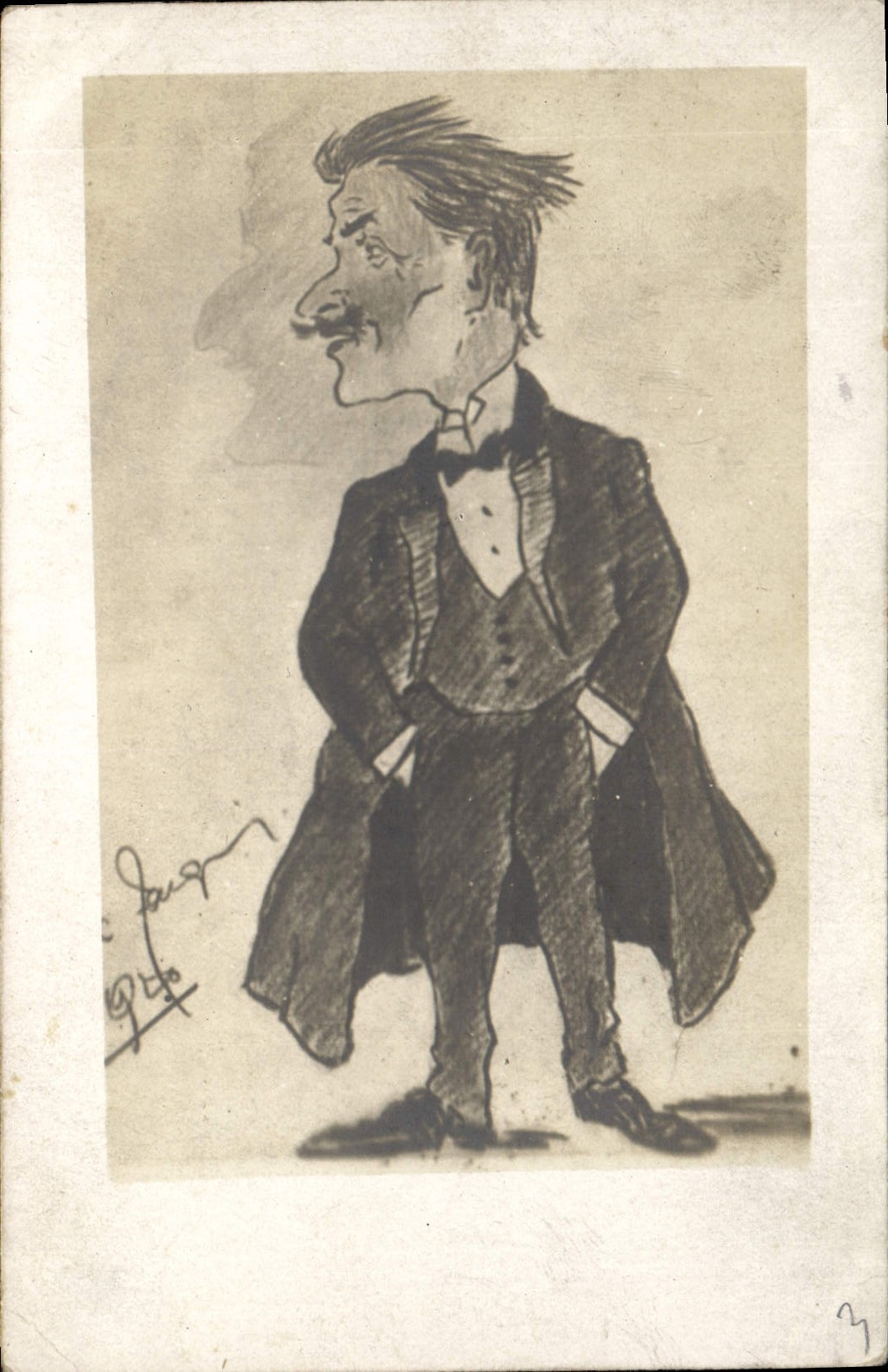 Vintage Postcard Caricatures