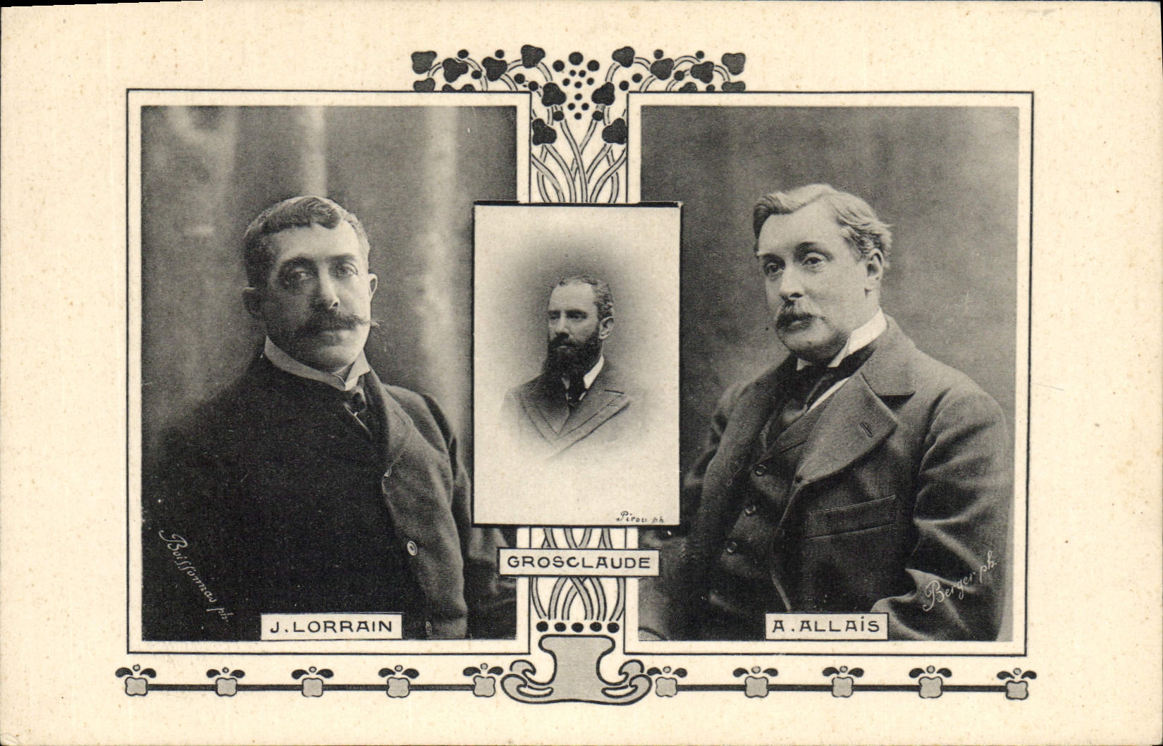 Vintage Postcard J Lorraine Grosclaude A Went