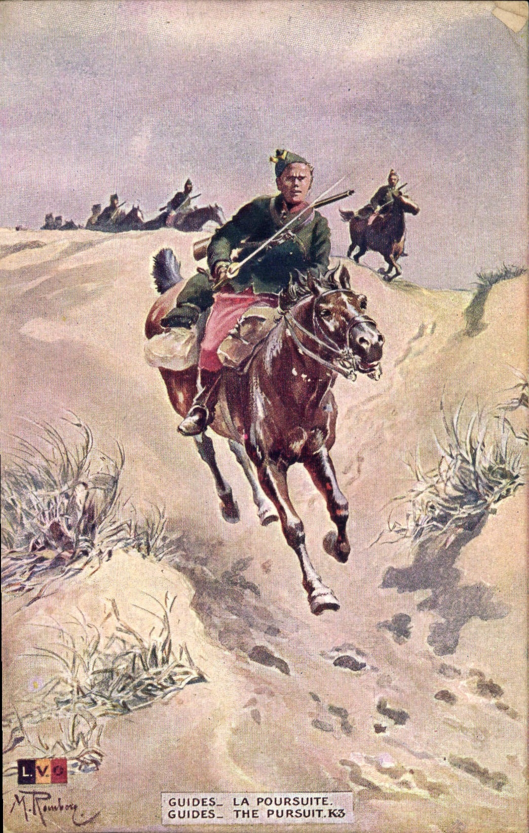 Vintage Postcard Militaria LVC continuation