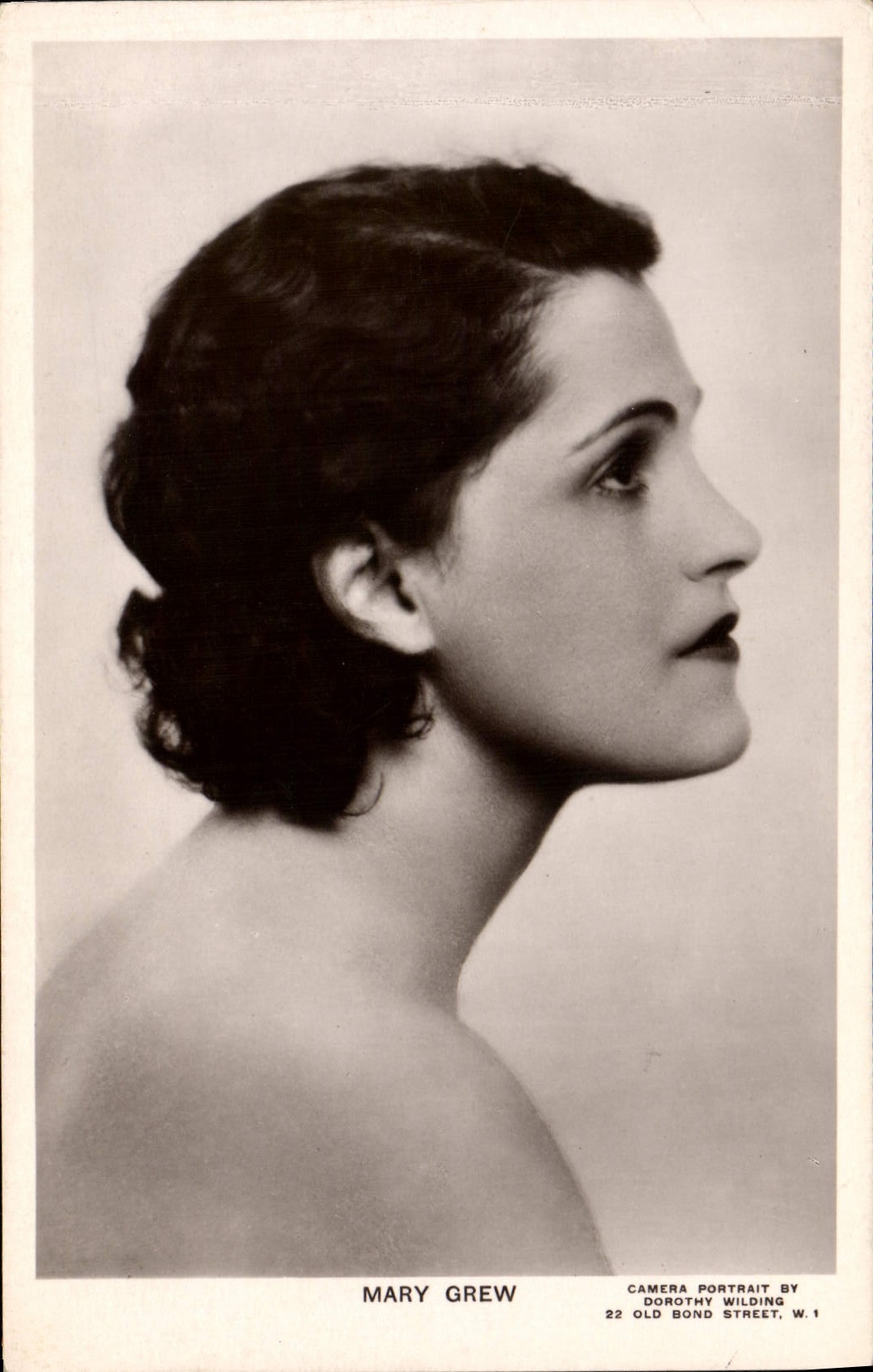 Postal Cine Mary Grew