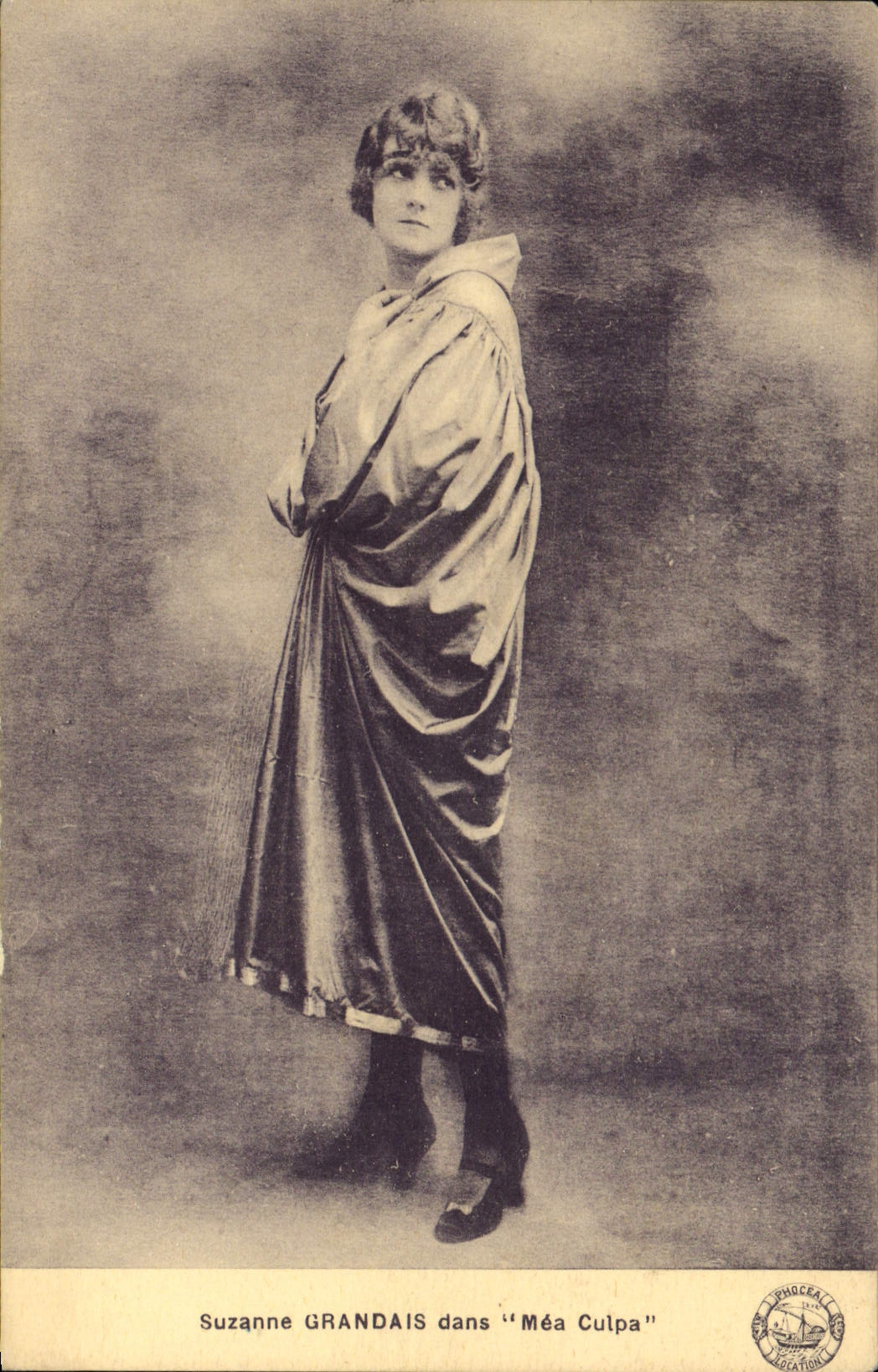 CPM Cinema Suzanne Grandais dans Mea Culpa 