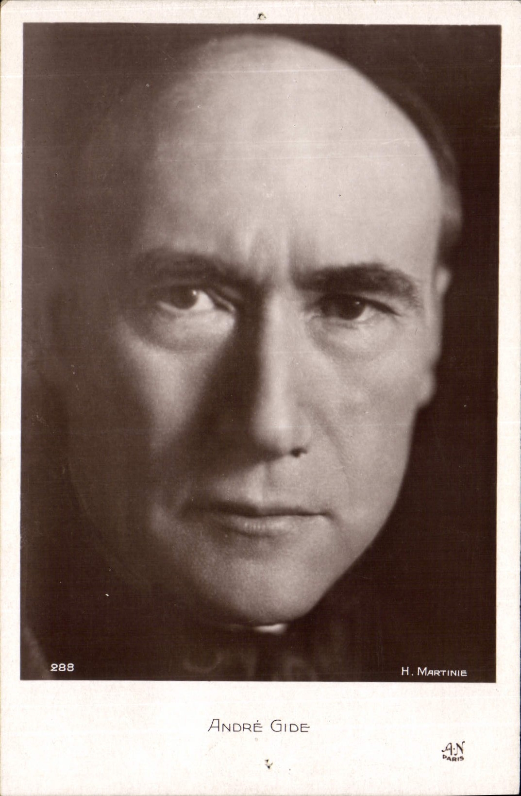 Vintage Postcard André Gide