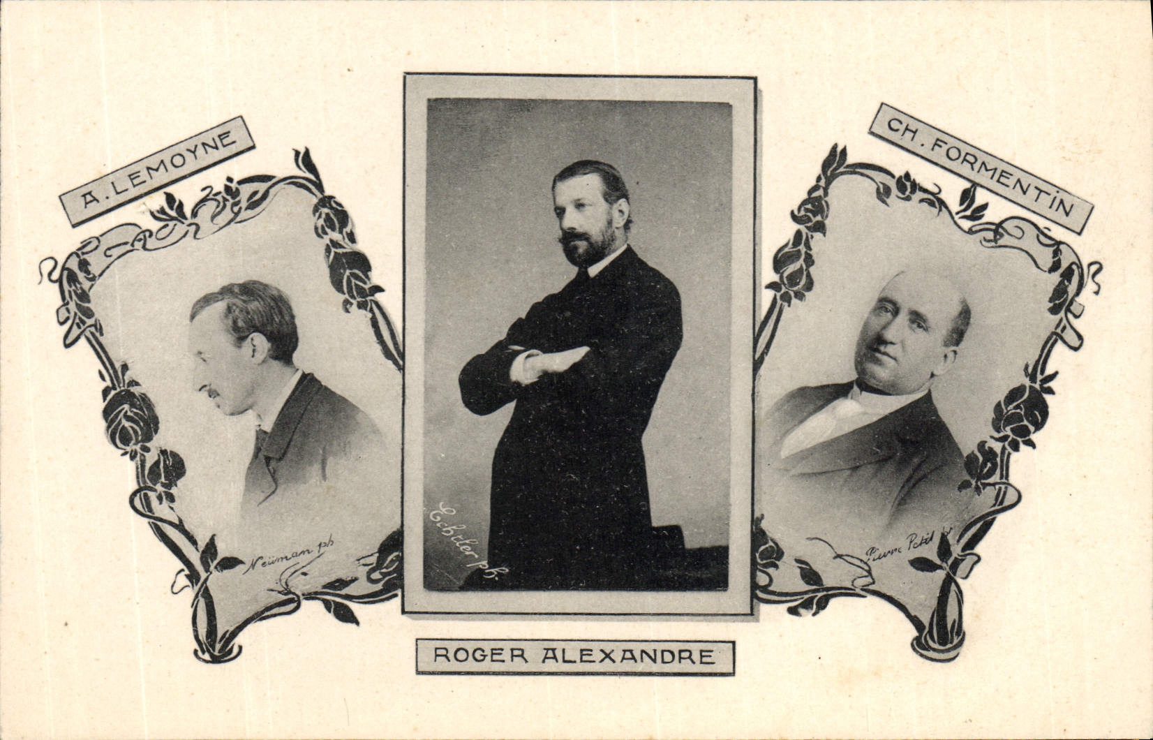 Vintage Postcard Lemoyne Formentin Roger Alexandre