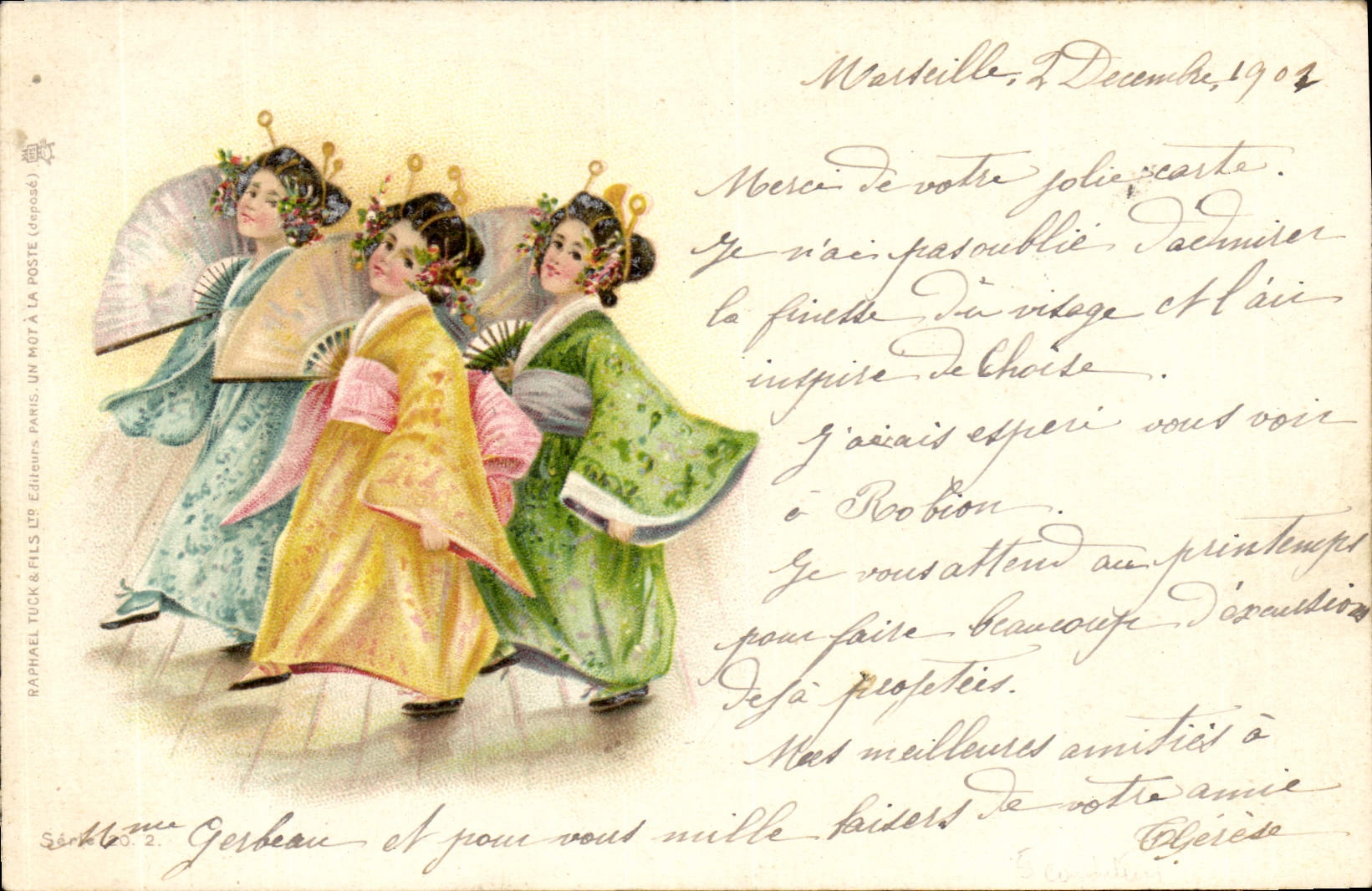 CPA Fantaisie Enfants Eventail 