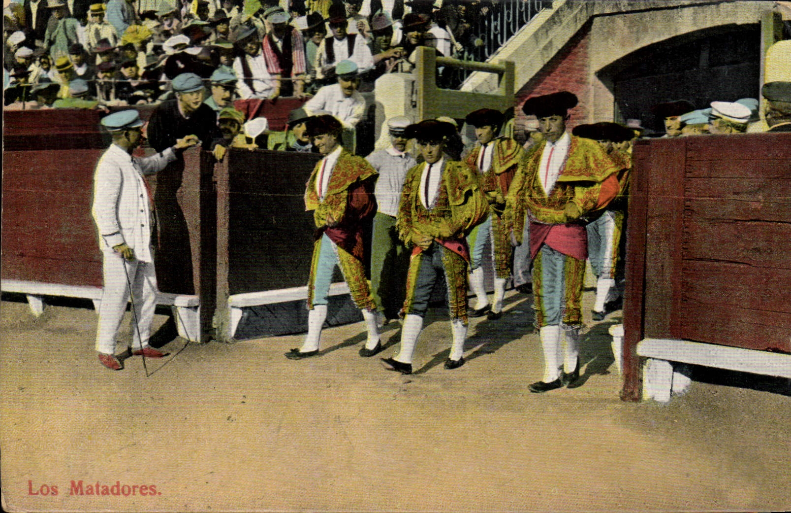 CPA Corrida Course de Taureaux Los Matadores