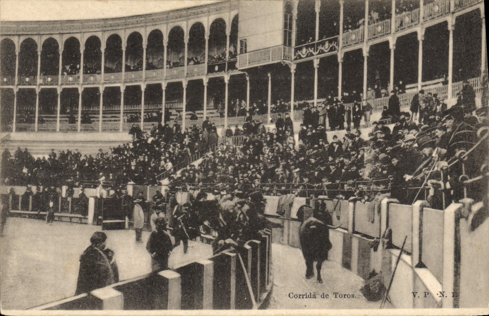 CPA Corrida Course de Taureaux Corrida de toros