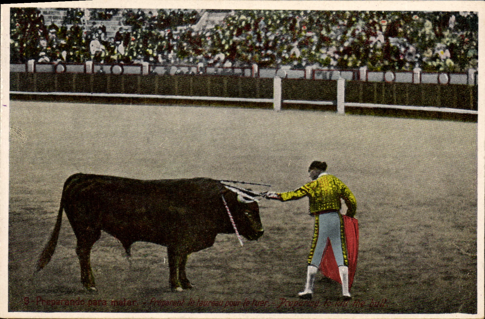 CPA Corrida Course de Taureaux 