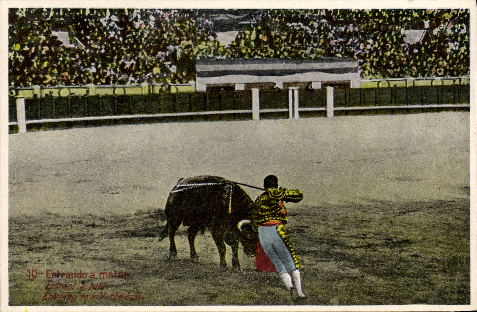 CPA Corrida Course de Taureaux 