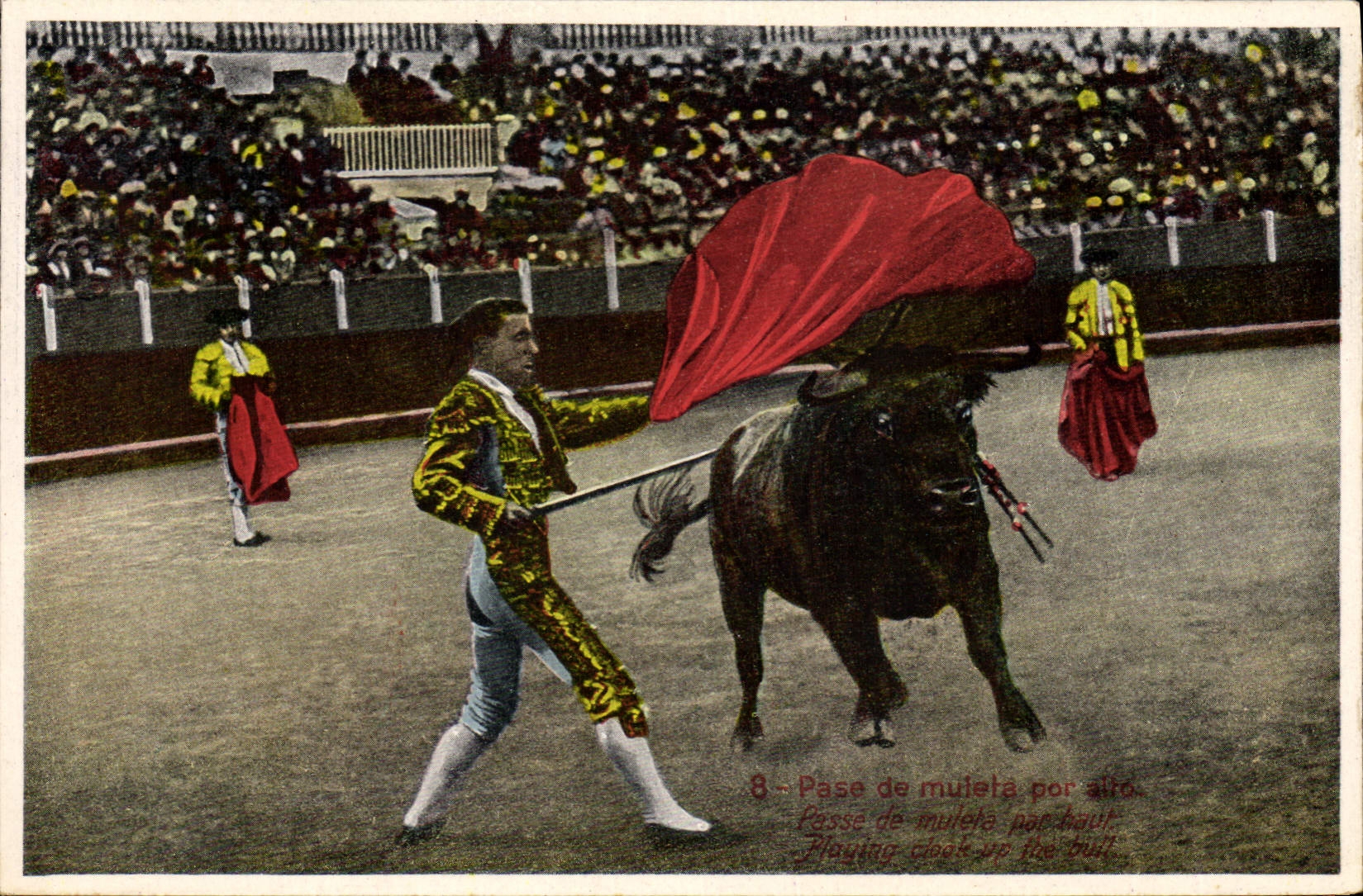 CPA Corrida Course de Taureaux 