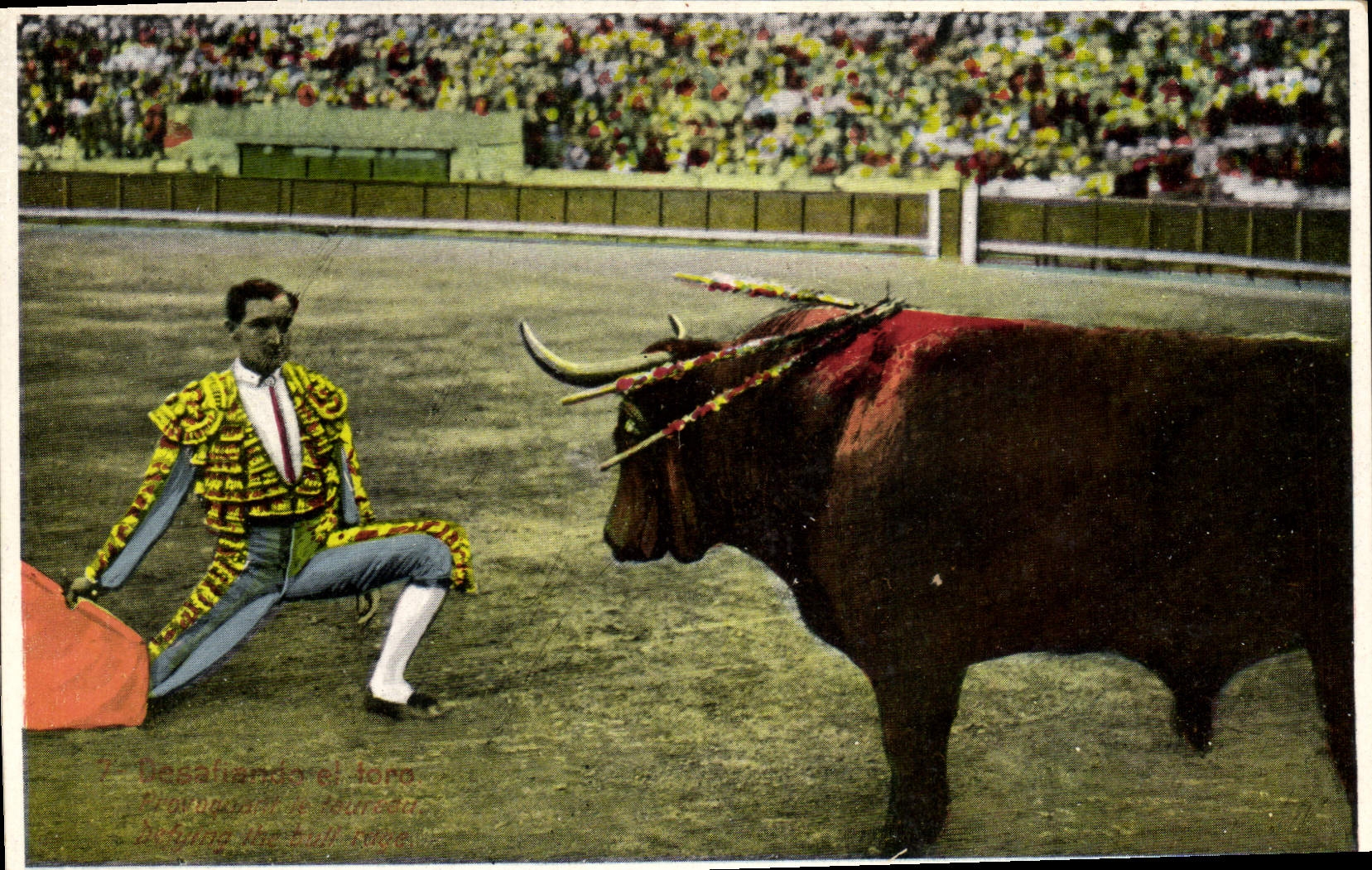 CPA Corrida Course de Taureaux 