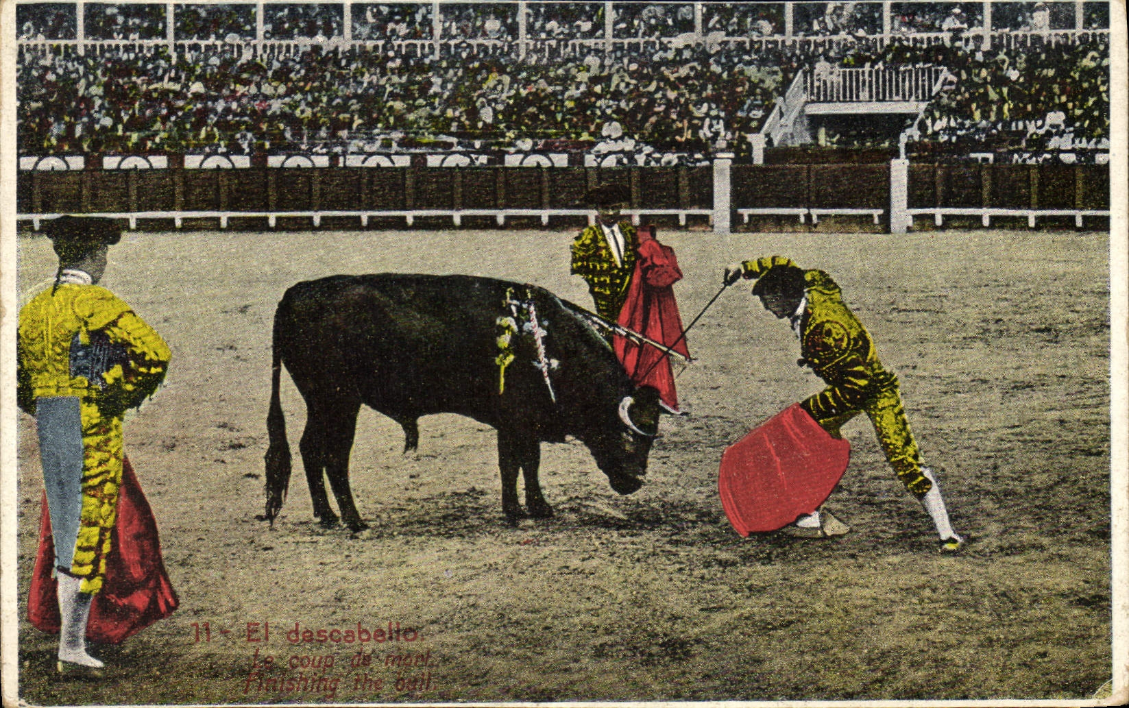 CPA Corrida Course de Taureaux 