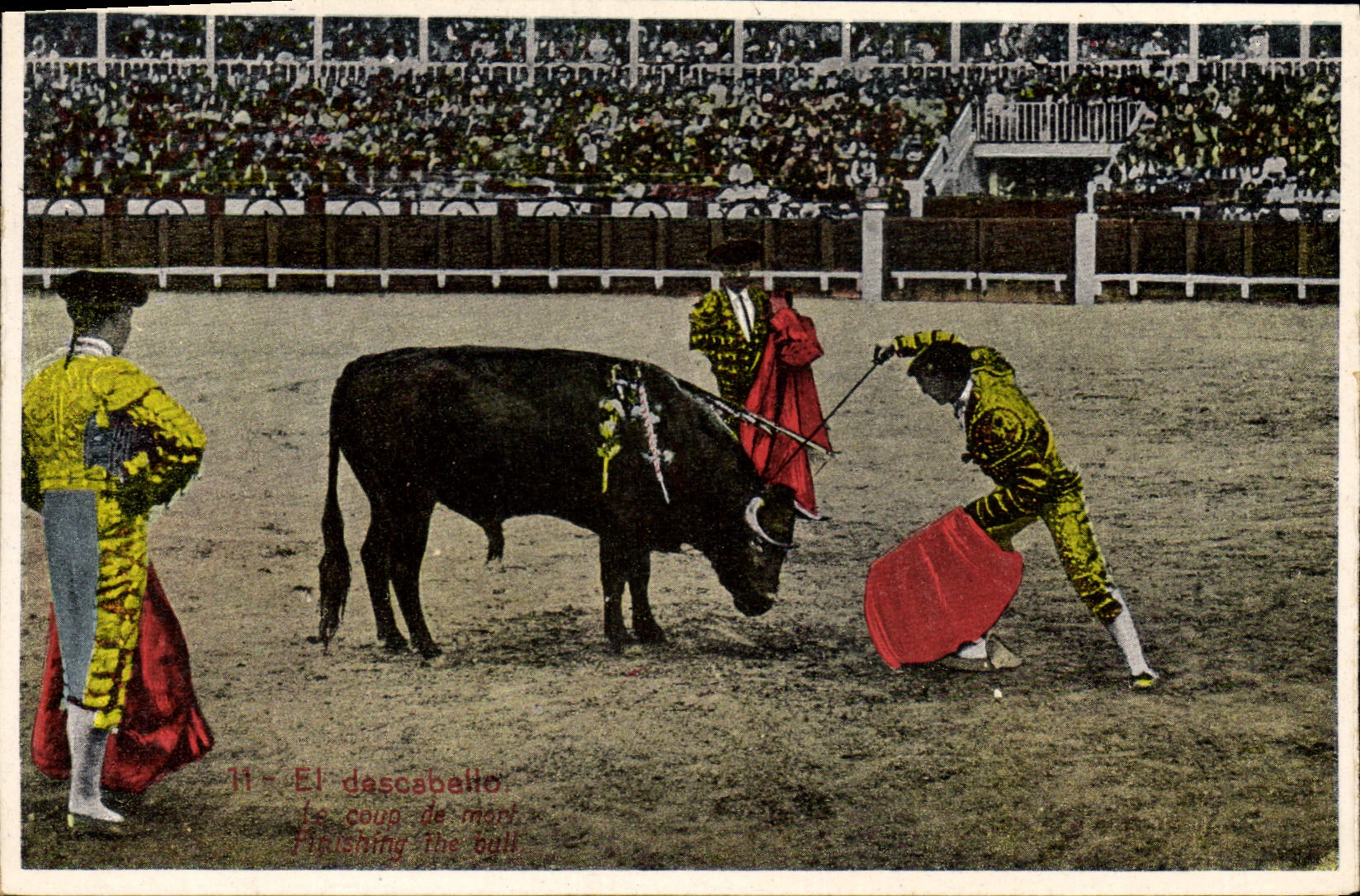 CPA Corrida Course de Taureaux 