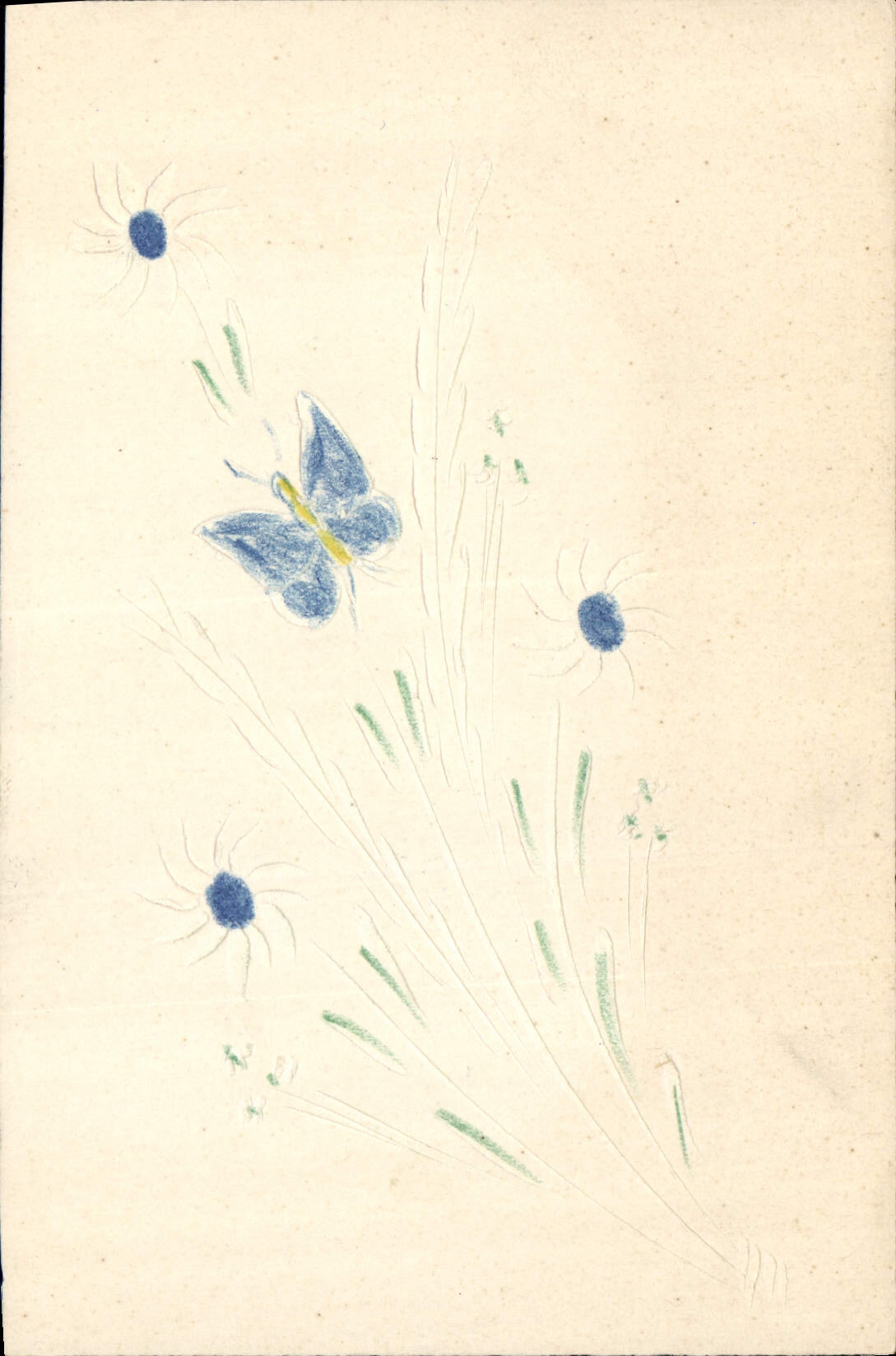 CPA Fantaisie Fleurs 