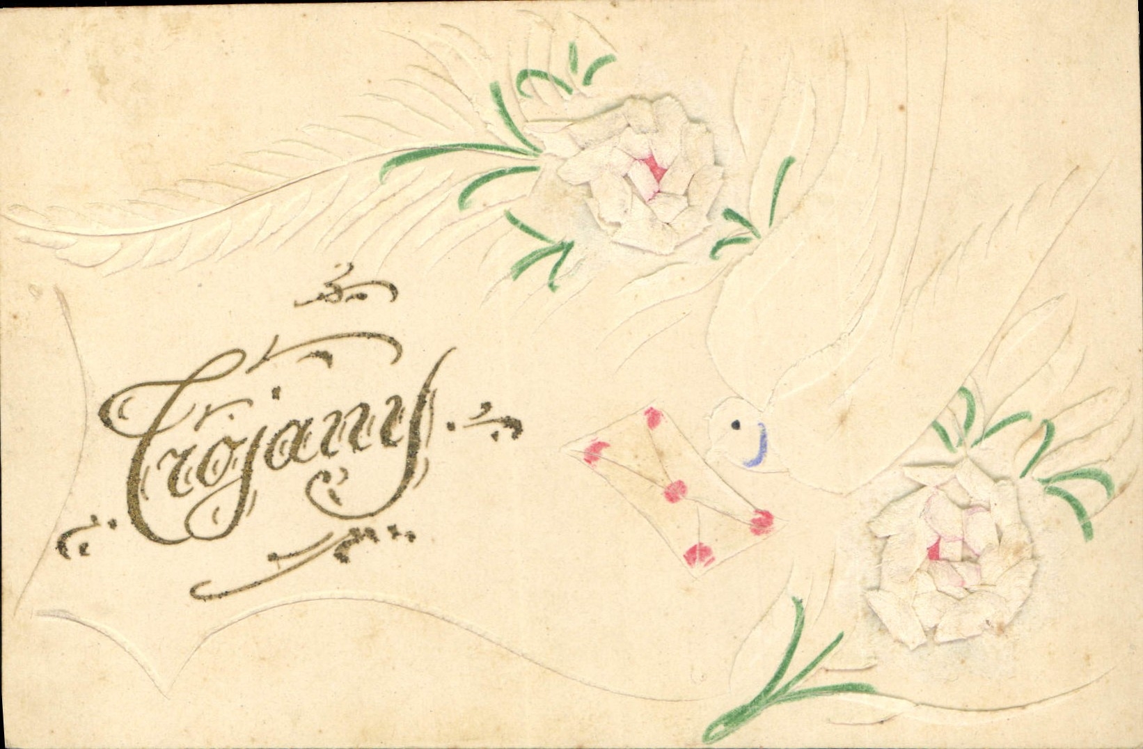 CPA Fantaisie Fleurs 