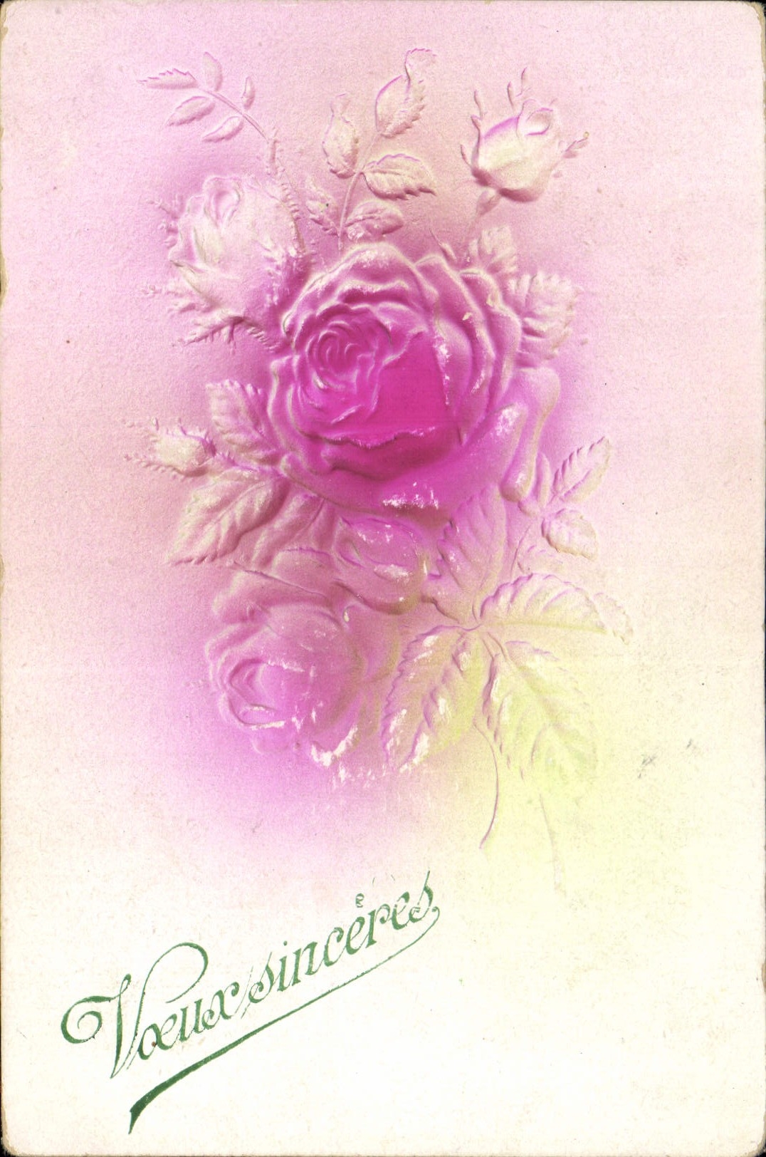 CPA Fantaisie Fleurs 