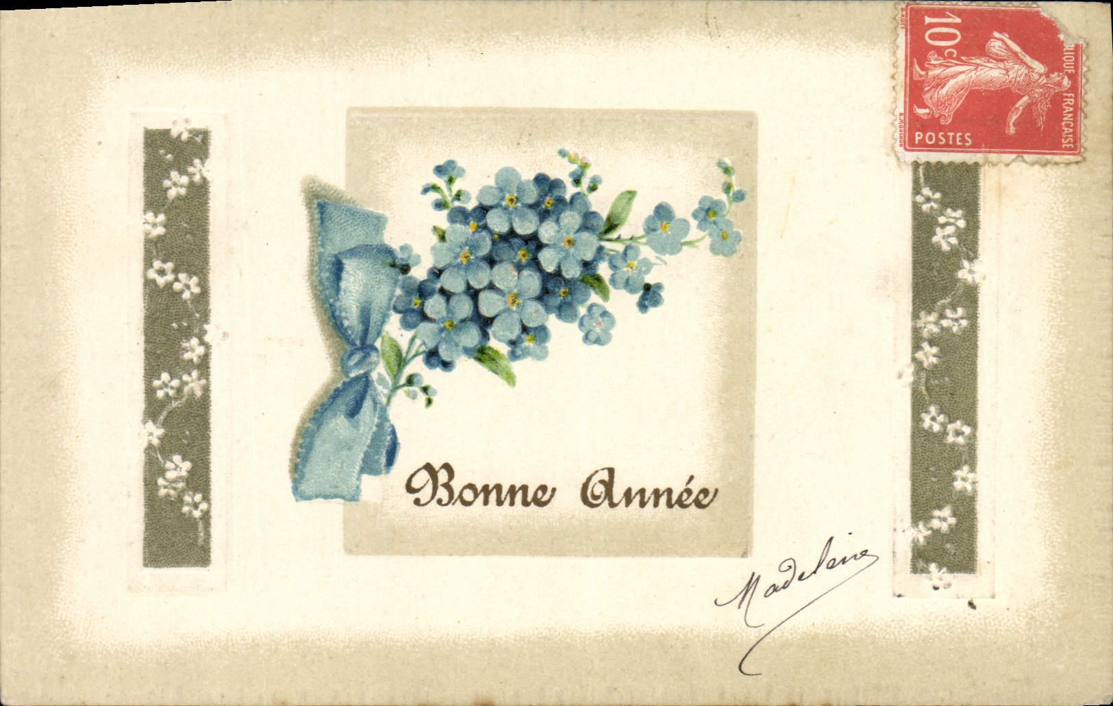 CPA Fantaisie Fleurs 